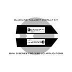 GoldenWrench BMW M3/3 Series Taillight Overlay Kit (F80/F30)