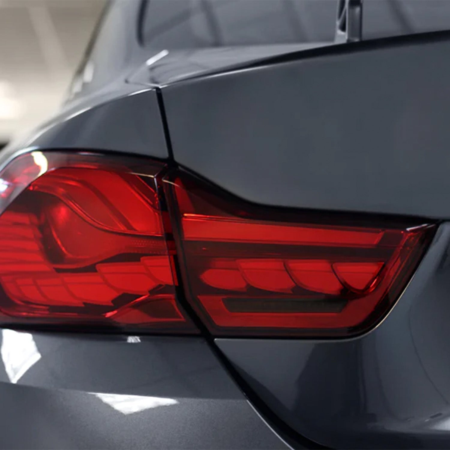 GoldenWrench BMW M4 CS/GTS Taillight Overlay Kit (F82 2017+ LCI)