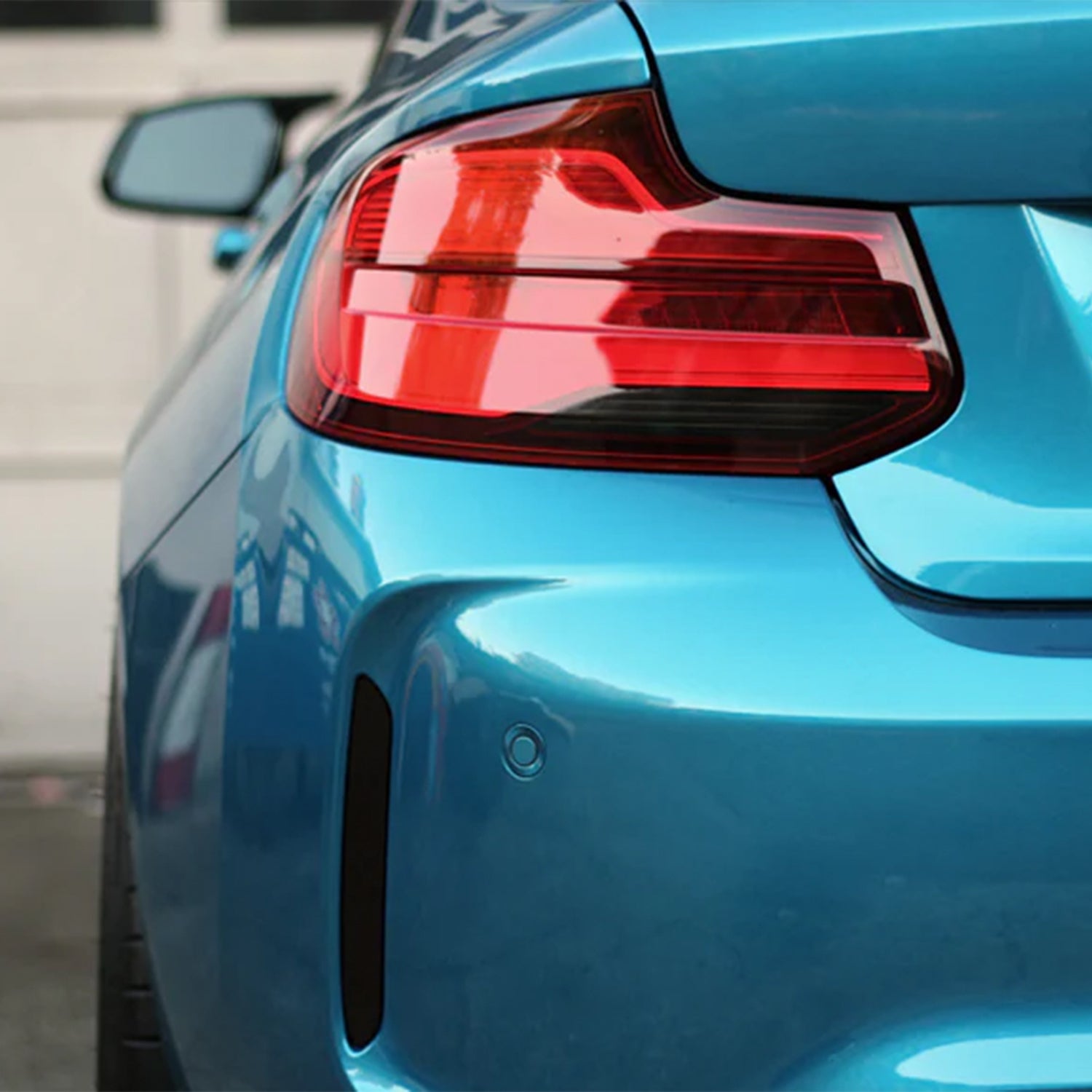 GoldenWrench BMW M2 & M2 Competition BLACKLINE Rear Reflector Overlay Kit (F87)