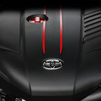 GoldenWrench Toyota GR Supra BLACKLINE Performance Oil Cap Cover In Red (A90)