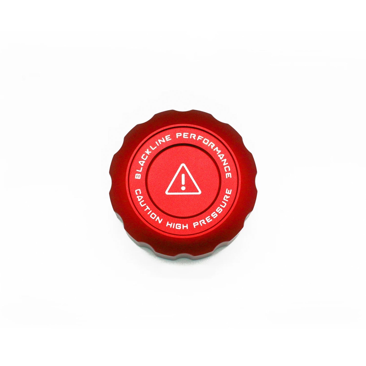 GoldenWrench Toyota GR Supra BLACKLINE Performance Coolant Cap Cover Set In Red (A90 2020+)