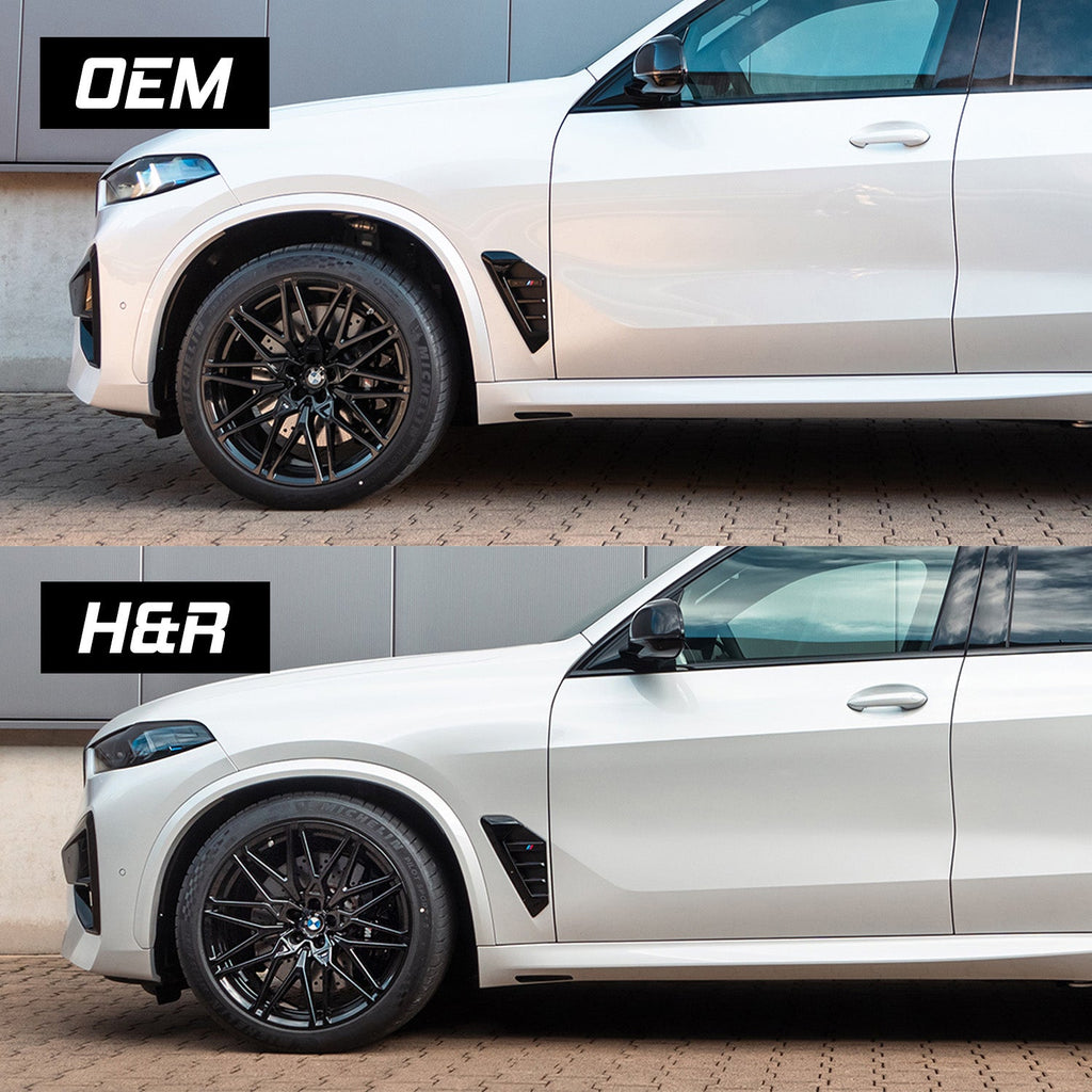 H&R BMW F95 X5M & F96 X6M Height Adjustable Lowering Springs