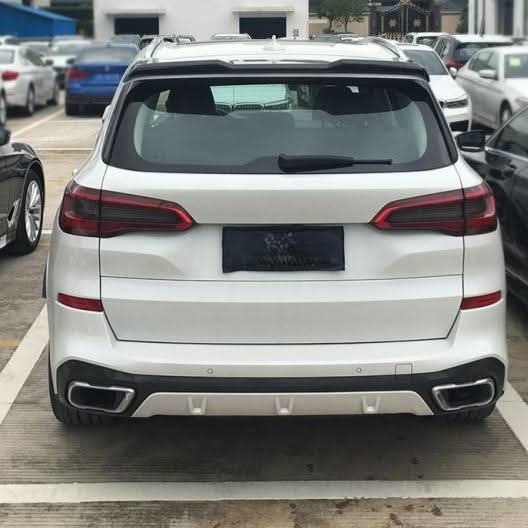 H Style Carbon Fibre Rear Spoiler for BMW G05 X5 19-25