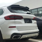 H Style Carbon Fibre Rear Spoiler for BMW G05 X5 19-25
