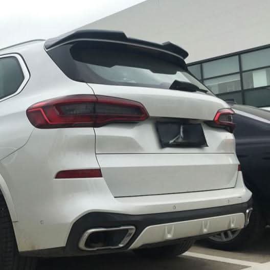 H Style Carbon Fibre Rear Spoiler for BMW G05 X5 19-25
