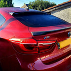 H Style Carbon Fibre Roof Spoiler for BMW F16 X6 F86 X6M 15-18