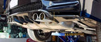 H1 Style Carbon Fibre Rear Diffuser for BMW E92 E93 M3 07-13