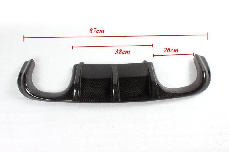 H2 Style Carbon Fibre Rear Diffuser for BMW E92 E93 M3 07-13