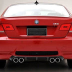 H2 Style Carbon Fibre Rear Diffuser for BMW E92 E93 M3 07-13