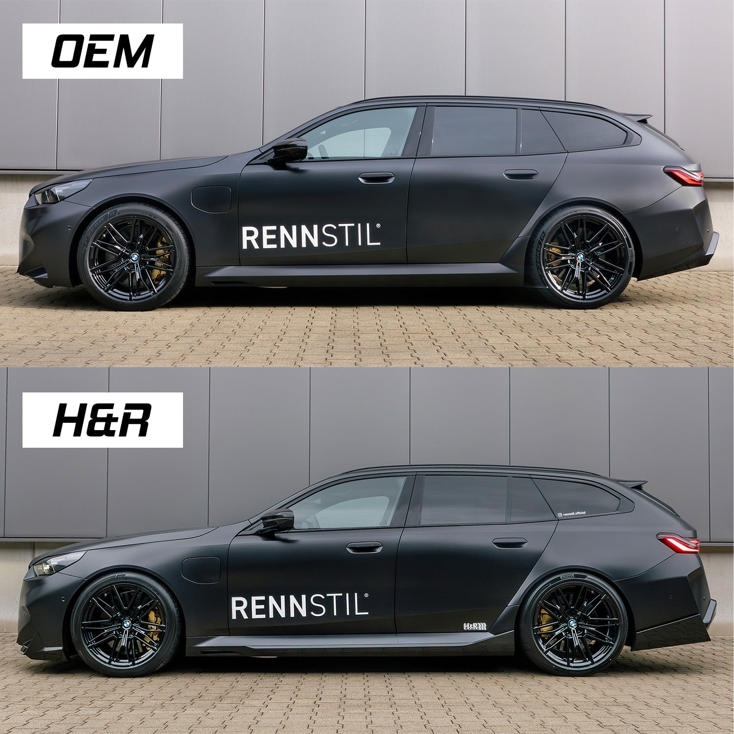 H&R BMW G99 M5 Touring Lowering Springs
