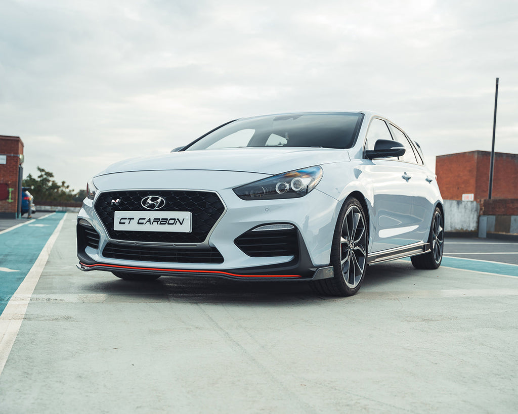 HYUNDAI i30N CARBON FIBRE SIDE SKIRTS - CT DESIGN