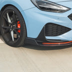 HYUNDAI i30N FRONT CARBON FIBRE SPLITTER (FACELIFT) - CT DESIGN