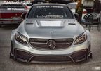 DARWINPRO - MERCEDES BENZ W205 C63 & C6S AMG COUPE 2015 -2021 PARTIAL CARBON FIBER HOOD BONNET