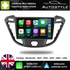 Ford Transit Custom Apple Carplay / Android Auto 9" Stereo Upgrade (2012-2018)