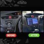 Honda Civic 9 FK Apple Carplay / Android Auto 09" Stereo Upgrade 2011-2017