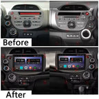 Honda Fit 2 GE Jazz Apple Carplay / Android Auto 10" Stereo Upgrade 2007-2014