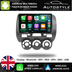 Honda Fit Jazz City GD Apple Carplay / Android Auto 9" Stereo Upgrade 2001-2009