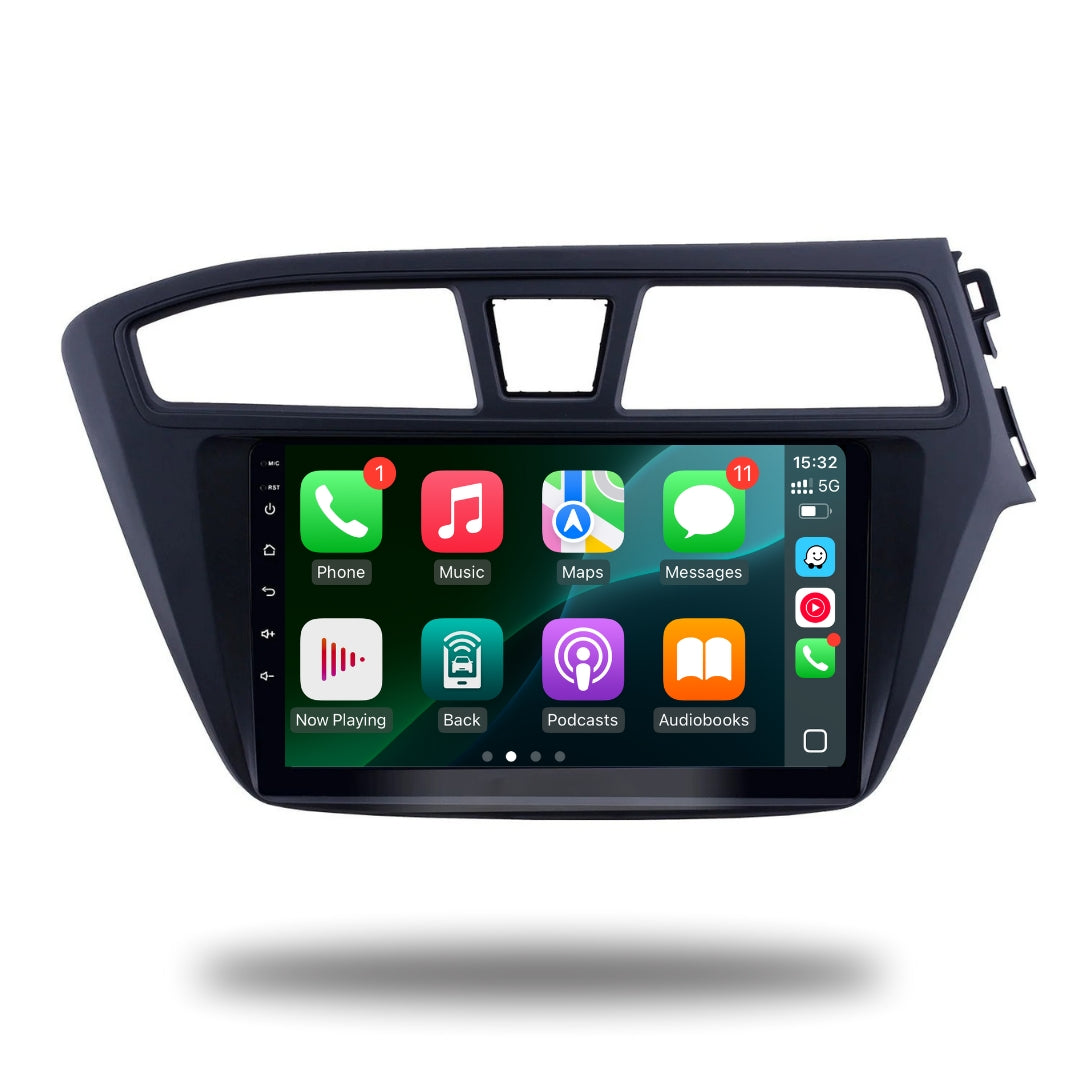 Hyundai i20 Apple Carplay / Android Auto 9" Stereo Upgrade 2014-2018
