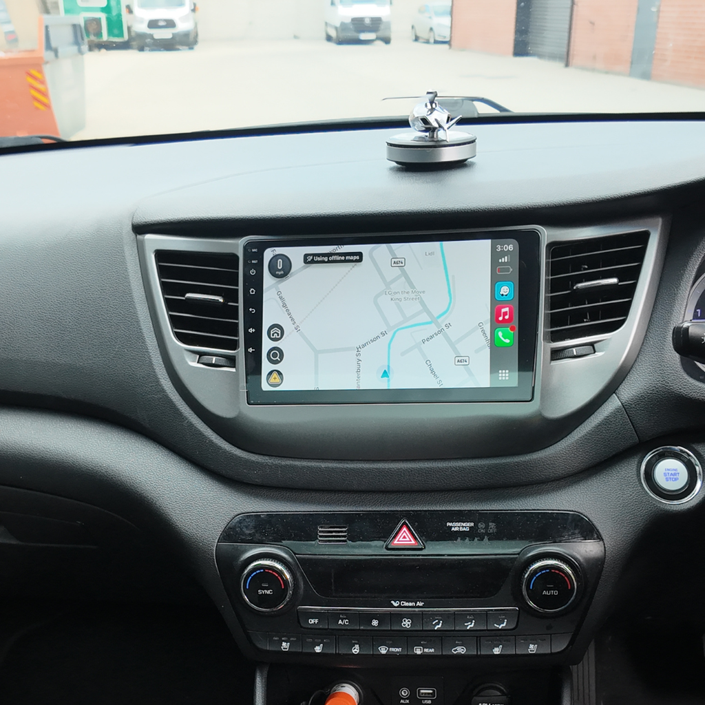 Hyundai Tucson TL Apple Carplay / Android Auto 9" Stereo Upgrade 2015-2018