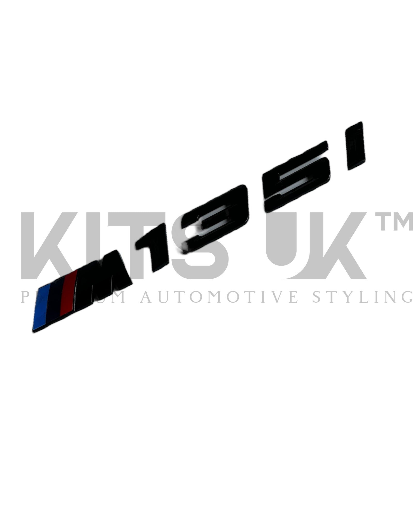 BMW M135i Black Tailgate Badge