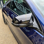 CF Style Gloss Black Replacement Mirror Covers for BMW F10 5 Series LCI F06 F12 F13 6 Series F01 7 Series