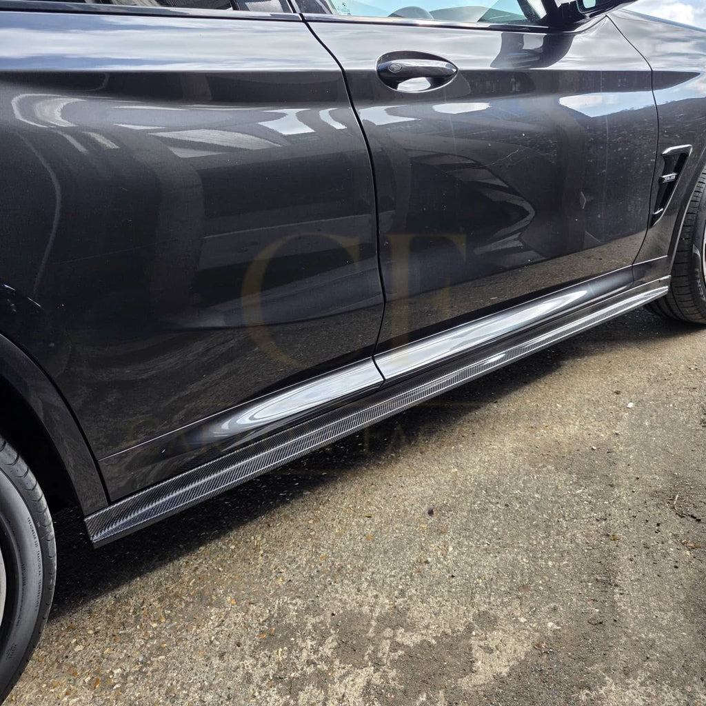 MP Style Carbon Fibre Side Skirts for BMW F97 X3M F98 X4M 18-21
