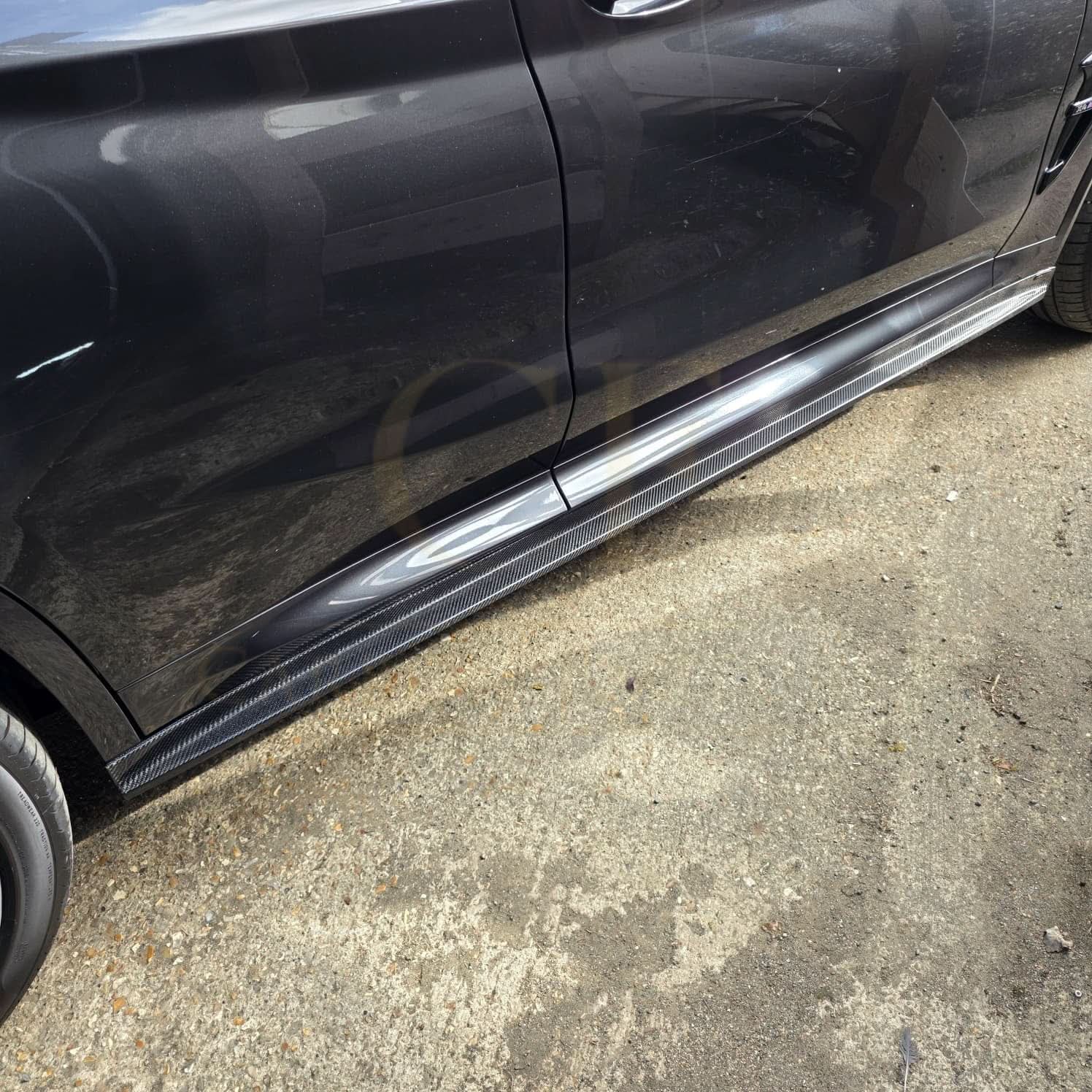MP Style Carbon Fibre Side Skirts for BMW F97 X3M F98 X4M 18-21