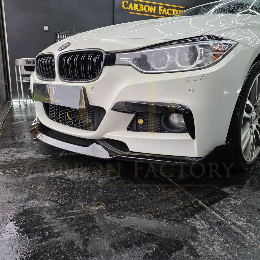 MAD Style Carbon Fibre Front Splitter for BMW F30 F31 3 Series M Sport 12-19