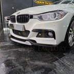 MAD Style Carbon Fibre Front Splitter for BMW F30 F31 3 Series M Sport 12-19