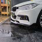 MAD Style Carbon Fibre Front Splitter for BMW F30 F31 3 Series M Sport 12-19