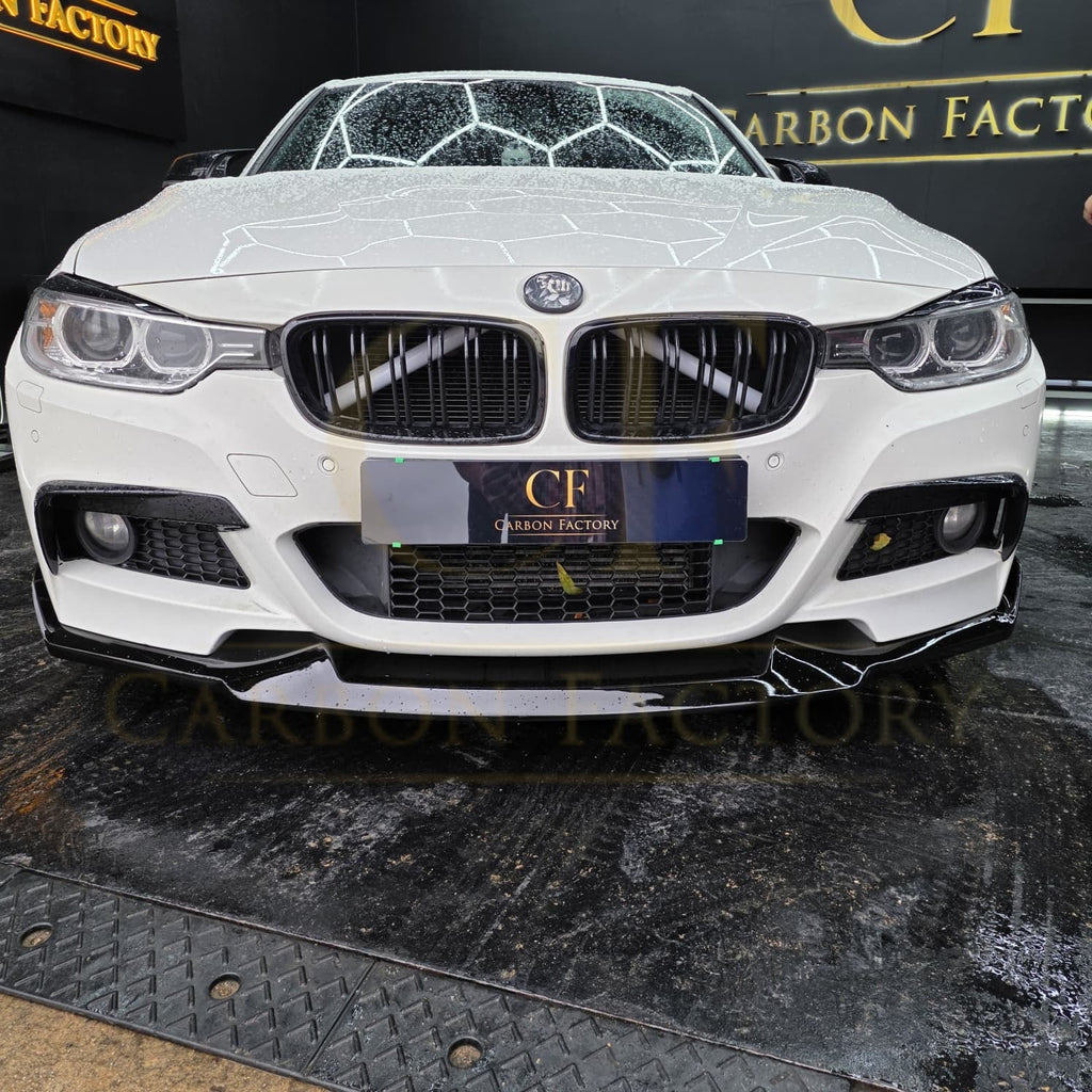 MAD Style Carbon Fibre Front Splitter for BMW F30 F31 3 Series M Sport 12-19