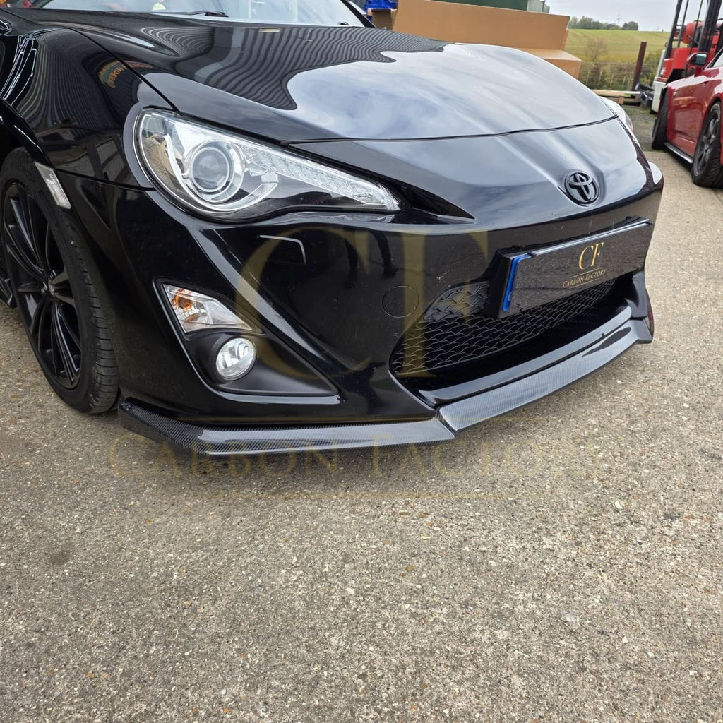BM Style Carbon Fibre Front Splitter for Toyota GT86 13-16