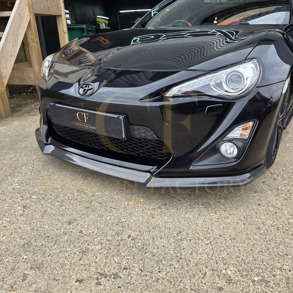 BM Style Carbon Fibre Front Splitter for Toyota GT86 13-16