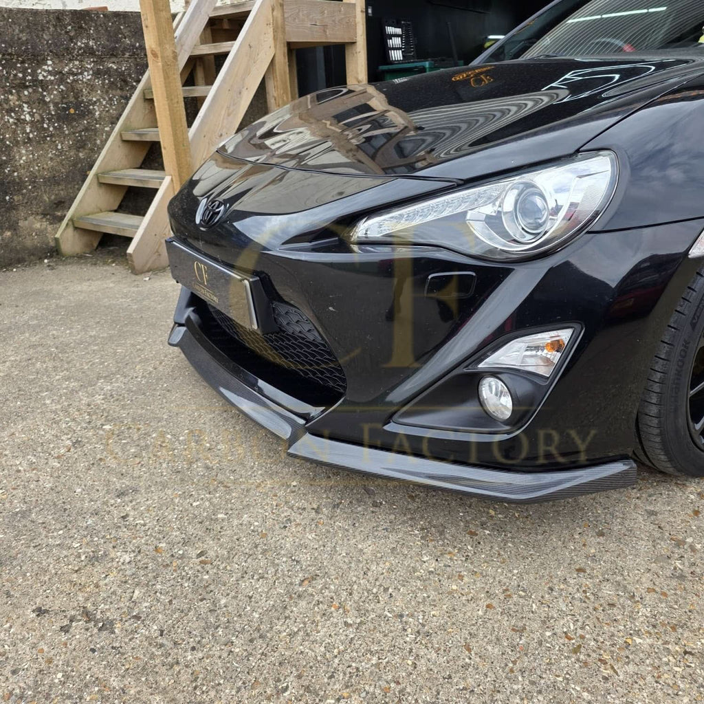 BM Style Carbon Fibre Front Splitter for Toyota GT86 13-16