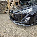 BM Style Carbon Fibre Front Splitter for Toyota GT86 13-16