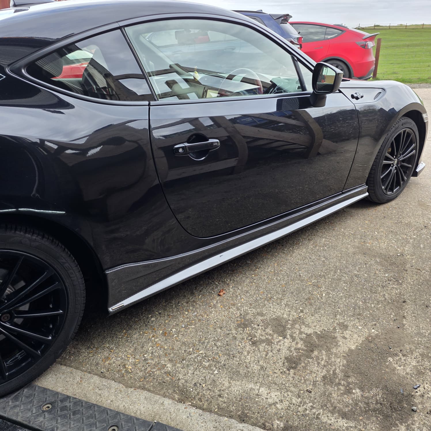 ELE Style Carbon Fibre Side Skirts for Toyota GT86 12-20