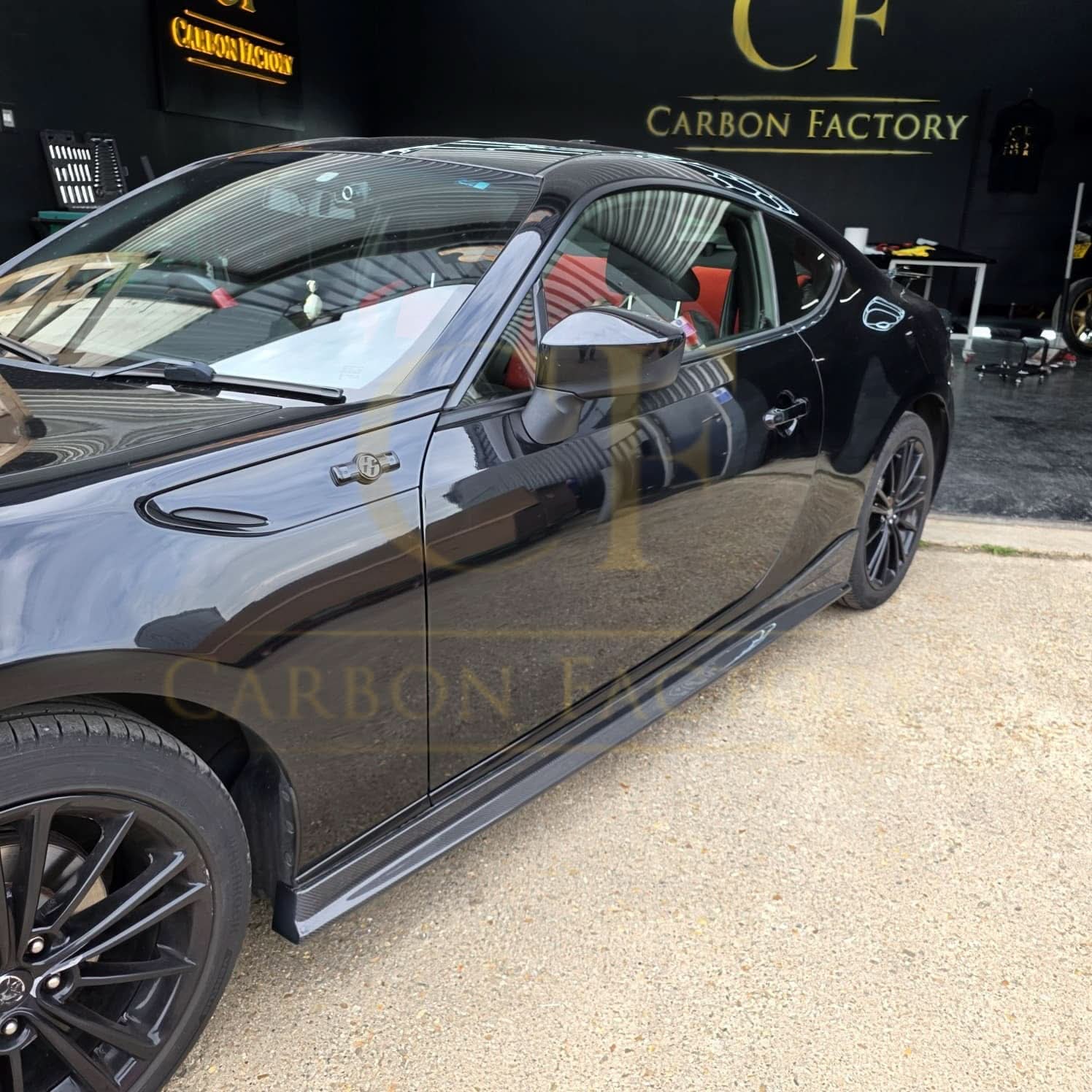 ELE Style Carbon Fibre Side Skirts for Toyota GT86 12-20