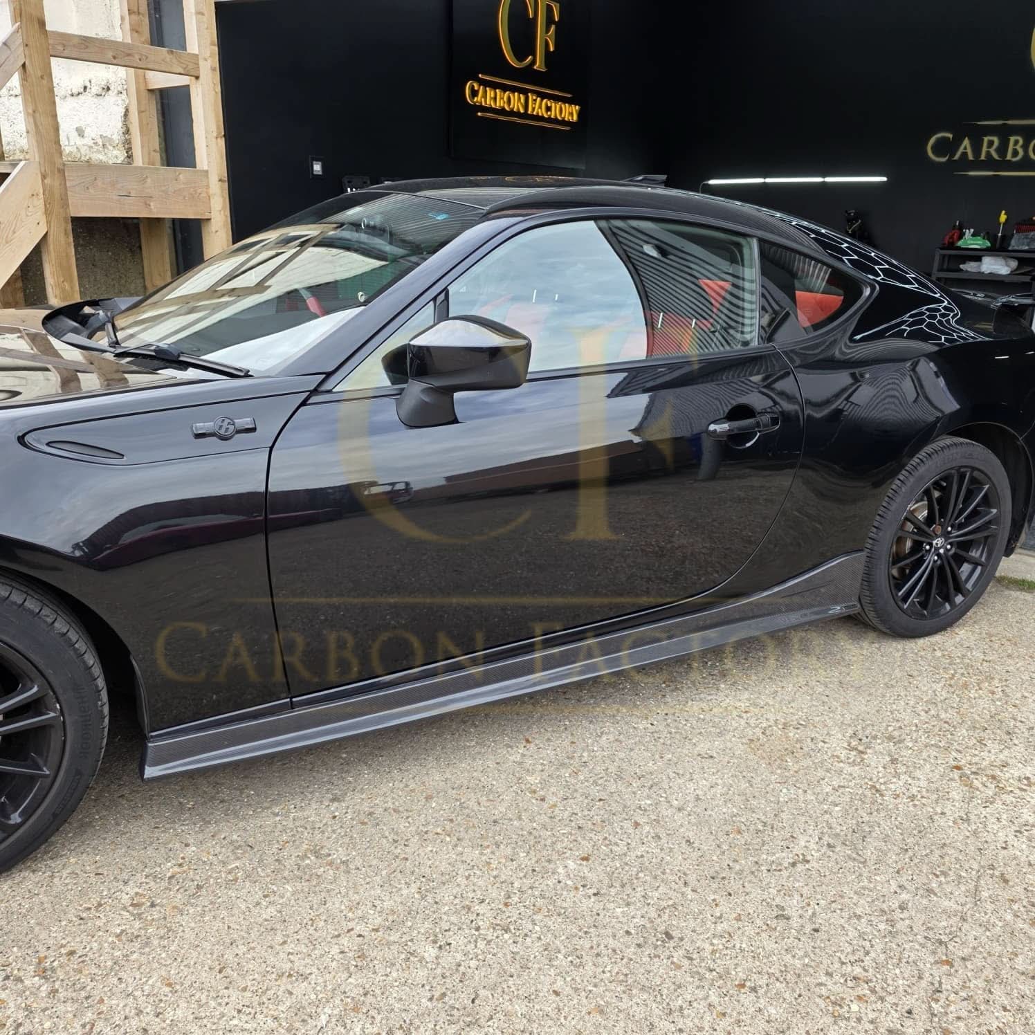 ELE Style Carbon Fibre Side Skirts for Toyota GT86 12-20