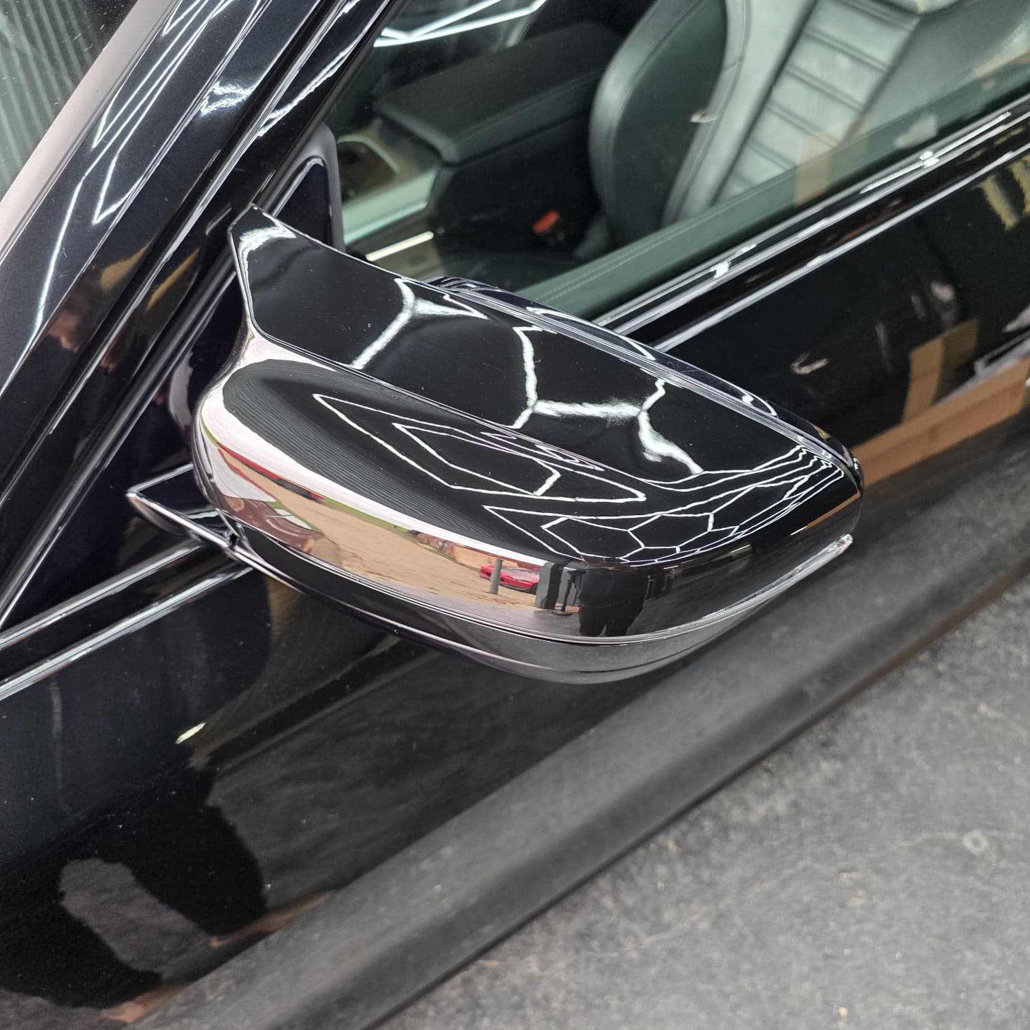 MP Style Gloss Black Replacement Mirror Covers for BMW G42 2 Series 21-Present