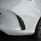 Carbon Fibre Rear Bumper Trims for Mercedes W205 C43 2 Door Coupe 15-18
