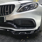 Carbon Fibre Front Fog Trims (2 Pieces) for Mercedes W205 C63 15-18