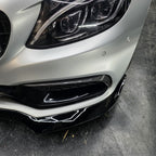 Carbon Fibre Front Fog Trims (2 Pieces) for Mercedes W205 C63 15-18