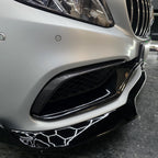 Carbon Fibre Front Fog Trims (2 Pieces) for Mercedes W205 C63 15-18
