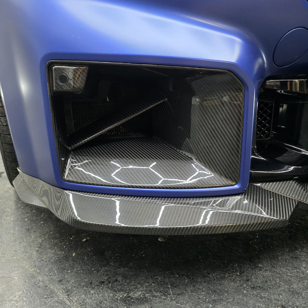 MP Style Pre-Preg Carbon Fibre Front Induction Trims for BMW G87 M2 23-Present