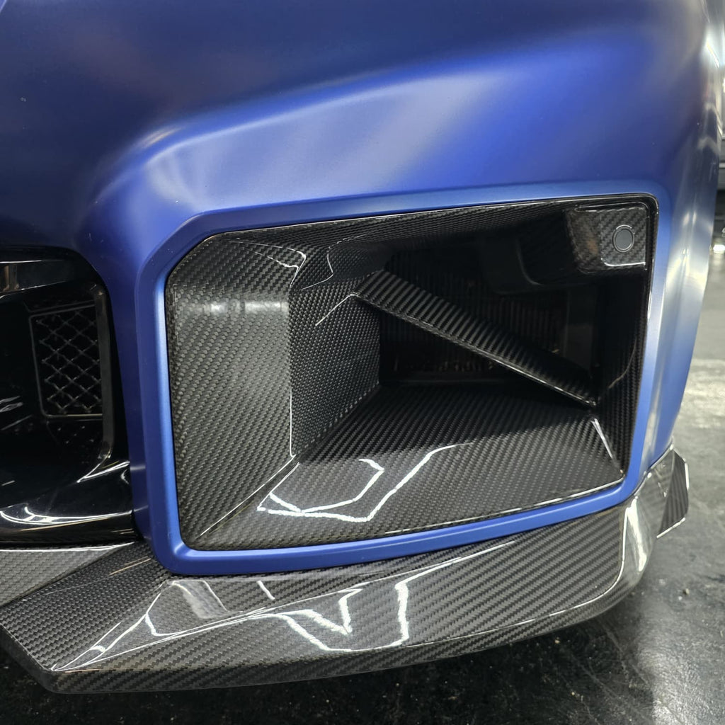 MP Style Pre-Preg Carbon Fibre Front Induction Trims for BMW G87 M2 23-Present