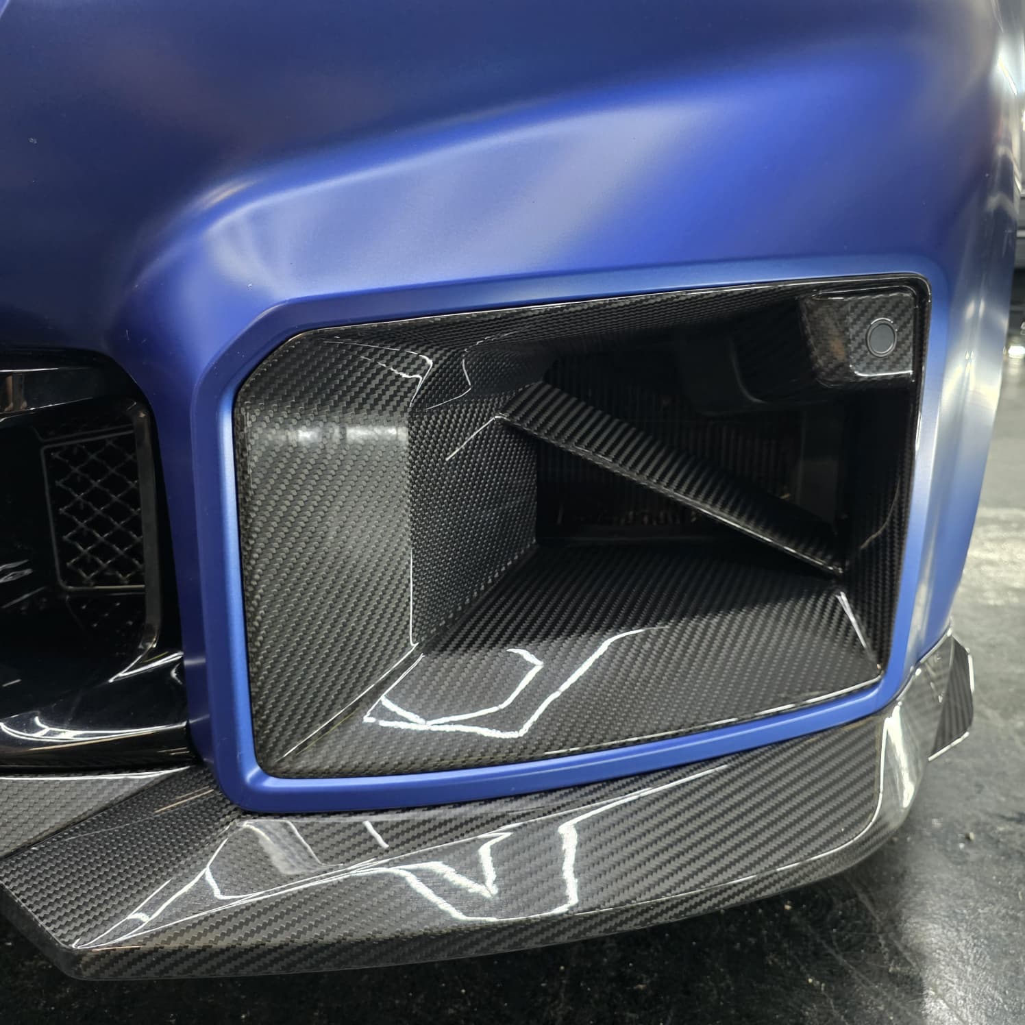 MP Style Pre-Preg Carbon Fibre Front Induction Trims for BMW G87 M2 23-Present