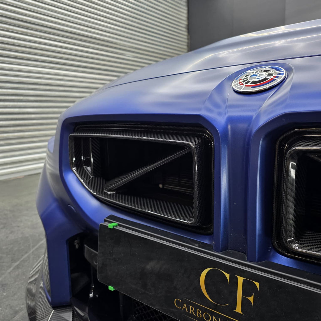 SQ Style Pre-Preg Carbon Fibre Front Grille for BMW G87 M2 23-Present