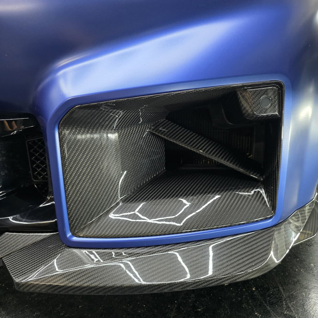 MP Style Pre-Preg Carbon Fibre Front Induction Trims for BMW G87 M2 23-Present