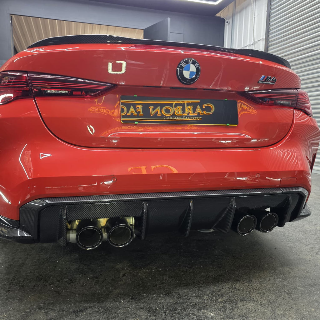 OEM Style Pre-Preg Carbon Fibre Rear Diffuser for BMW G80 M3 G82 G83 M4 21-Present