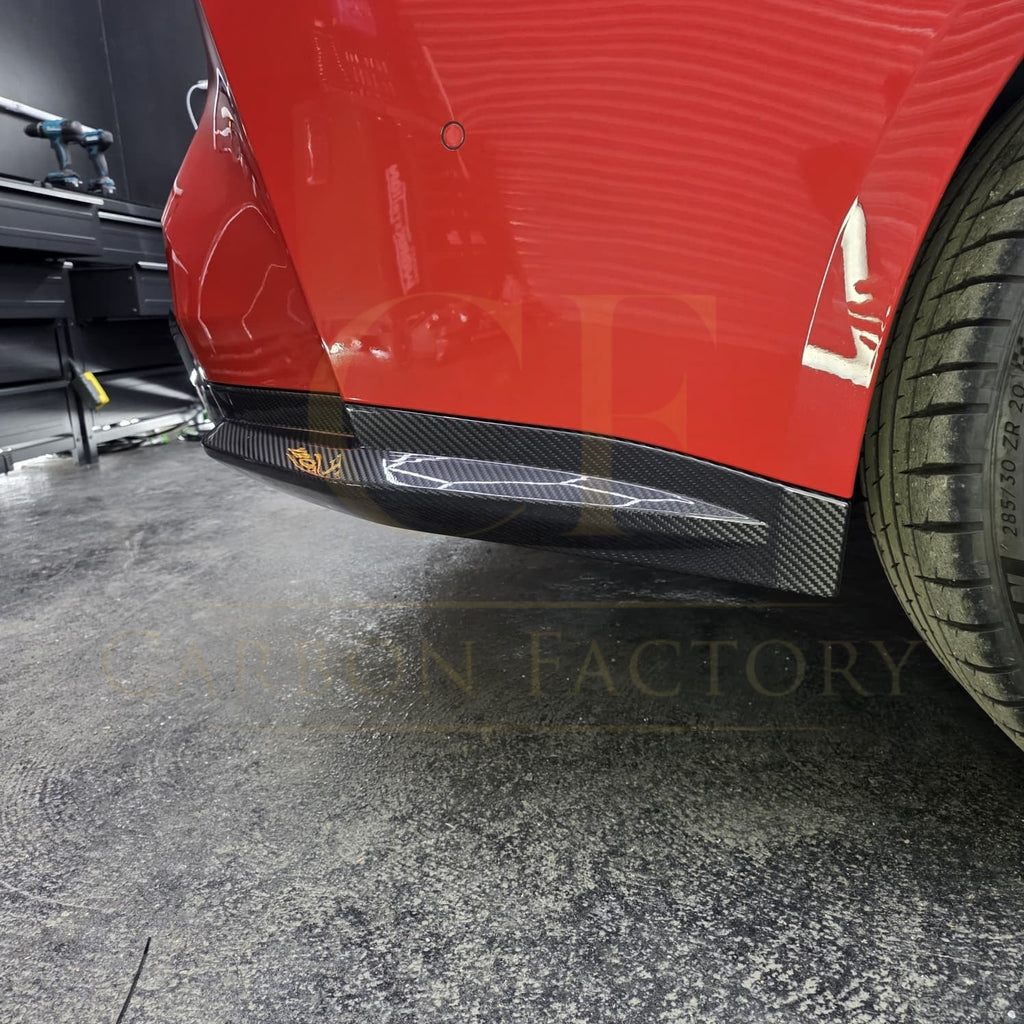 OEM Style Pre-Preg Carbon Fibre Rear Bumper Spats for BMW G82 G83 M4 21-Present